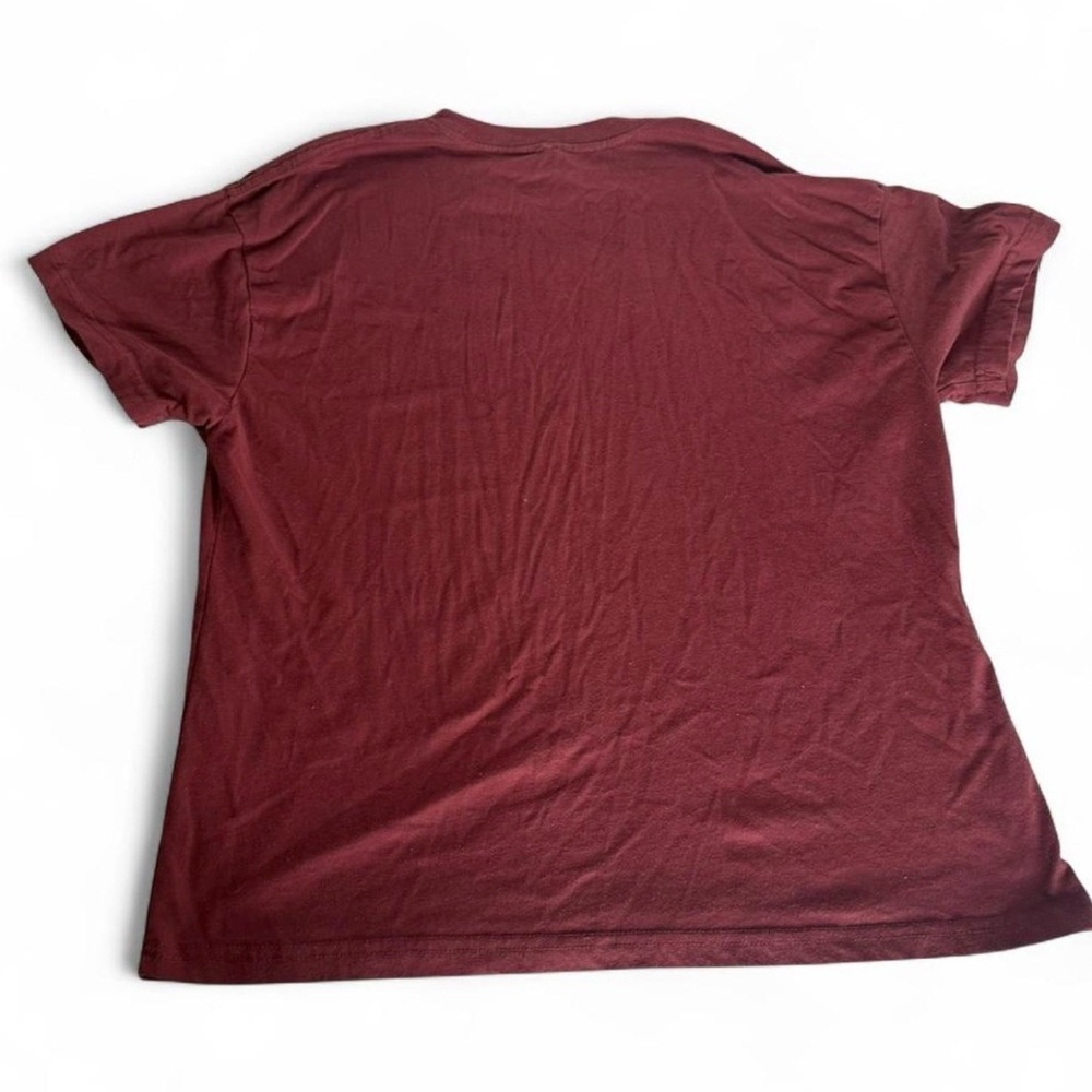 I ♥ Overreacting Short Sleeve Tee - Burgundy - Picture 2 of 2